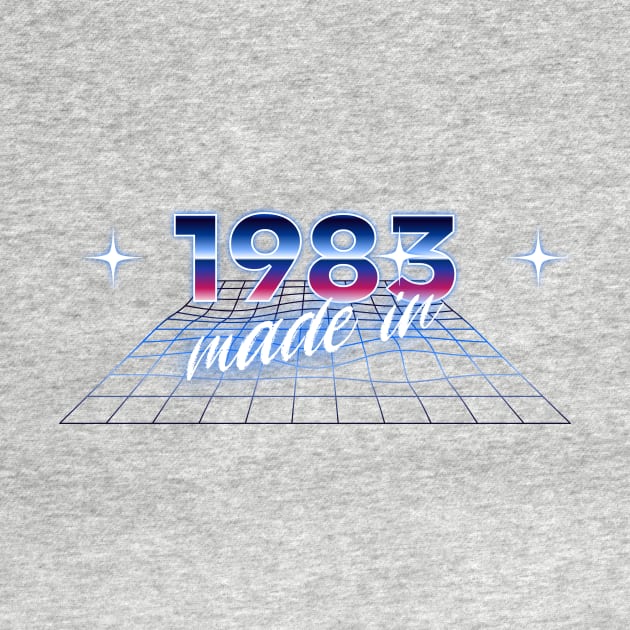 Made in 1983 retro vintage style by DottySells